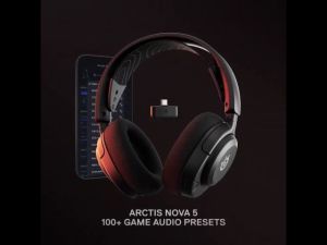 SteelSeries Arctis Nova 5 Wireless Gaming Headset With 2.4GHz / Bluetooth (Black) 61670