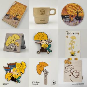 Đồ Thủ Công Bằng Vải Canvas Quà Tặng Mùa Thu Bút Đánh Dấu Sách Móc Tủ Lạnh Thiết Kế Ban Đầu Của Cửa Hàng Cao Su Ghi Chú