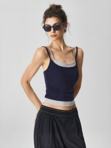 MITAOGIRL | Sports Tank Top with Padded Bra Y-Back Design