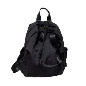 Leacat Multi functional backpack for women fashionable and versatile large capacity backpack simple and casual portable shoulder bag