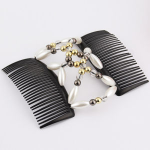 Double Row Hair Comb Hair Styling Tool Womens Hair Accessories Popular 2023 New Style Headwear Hairdressing Comb Fashionable