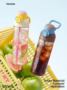 Vanow | Aesthetic Summer Women Portable Large Tritan Water Bottle