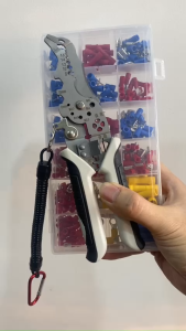 Bộ Kìm Cos Đa Năng Kèm 300 Đầu Cos Thông Dụng 20 chức năng tiện lợi cho Thợ Thi côngsửa chữa Điện - Kim Khí Thanh Tùng