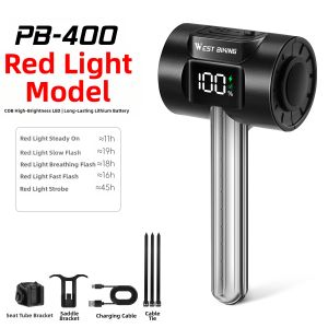 West Biking | Smart Induction Cycling Tail Light Night Riding Warning and Guidance