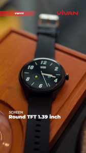 [NEW] VIVAN Smart Watch TFT Screen 100+ Sports Mode  Health Monitoring  IP67 VWY17 Garansi 12 Bulan