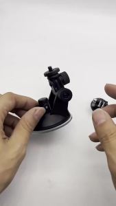 Universal Car Suction Holder Windshield Mount for GoPro 13 12 11 10 9 8 5 Insta360 SJCAM AKASO DJI Osmo Action Camera Bracket