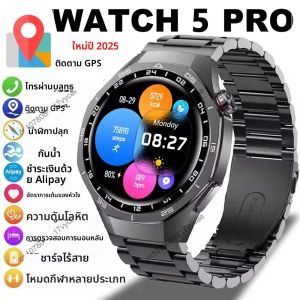 2025 ใหม่นาฬิกา GT5Pro สมาร์ทนาฬิกา 1.53 "หน้าจอ AMOLED NFC GPS Tracker BT การโทรสุขภาพสมาร์ทวอทช์กันน้ำผู้ชายผู้หญิงสำหรับแอนดรอยด์