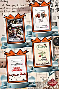 Christmas presents Greetings Tags 20pcs
