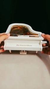 YUME SHOP - Piano Music Box Kotak Musik Piano Balerina Hadiah Ulang Tahun Kado Souvenir Natal