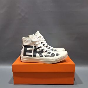 SEPATU CNVRS 70S HIGH MOTIF SABLON CREAM SOL GLOSSY 37-43