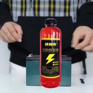 (Free 3Pcs Tool Set) 500ml Car Battery Water Repair Liquid 电池水 Battery Acid Water Serbuk Bateri Kereta Air Bateri Repair Fluid