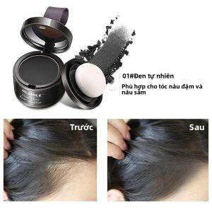 Phấn Che Khuyết Điểm Tóc Tự Nhiên - Kích Thước Đầy Đủ 4g Sửa Chữa Đường Chân Tóc Làm Đẹp Kiểm Soát Độ Bóng Kem Chống Thấm Nước Tăng Cường Lông Mày
