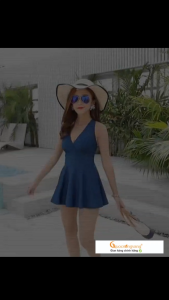 Đồ bơi nữ một mảnh váy đầm đi biển một mảnh GLSWIM039 Cuocsongvang