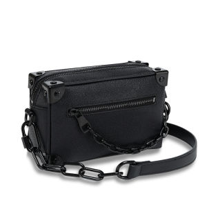 Couples Casual Motorcycle Shoulder Japanese Style Leather Travel Bag