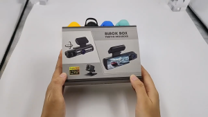 กล้องบันทึกการขับขี่ M8 HD พร้อมอินฟราเรดมองเห็นกลางคืนเลนส์คู่ 3M เครื่องบันทึกภาพการขับขี่แบบความละเอียดสูงพิเศษ