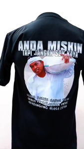 KAOS DISTRO KDM KANG DEDI MULYADI GUBERNUR JAWA BARAT - TSHIRT DEDI MULYADI ANDA MISKIN - BISA COD