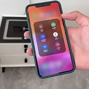 Sfui Smart Bedside Table Wireless Charging Table Bluetooth Speker Cabinet Meja Sisi Katil Moden Smart Cabinet智能床头柜
