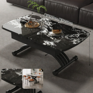 OLEPA | Adjustable Multifunctional Folding Dining Table and Coffee Table 2-in-1
