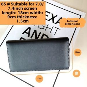 Mens Belted Phone Bag Leather Waist Pouch Dad Style Crossbody Business Casual PU Leather Magnetic Clasp Closure Horizontal