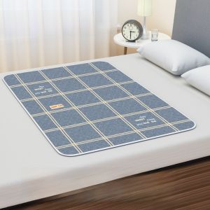 Adult Waterproof Washable Pure Cotton Urinal Pad Super Large Size Bedding for Elderly Incontinence Care Mat Comfortable Soft