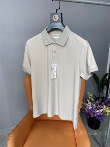 Classic Easiest for Match! Cool Silky and Breathable! Summer Men Light Business Pure Color Minimalist Casual Short Sleeve Polo Shirt