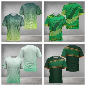 Summer Mens Shirts andWoman t-shirts Fashionable Casual 3D Printed Fast Drying Badminton and Tennis Short Sleeves Kids Tshirt