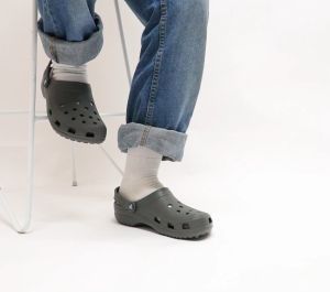 DÉP SỤC NHỰA ĐI MƯA CROCS BAND CLASSIC CHO CẢ NAM VÀ NỮ MÀU KEM