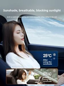 HELLOLEIBOO | Sun Protection Car Sunshade for Audi A3/A4L/A6L/Q2L/Q5/Q7