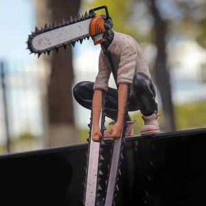 Bandai | 15cm Chainsaw Man Denji Anime Figure Denji/Power Action Figure 1560 Chainsaw Man Denji Figurine Adult Collectible Model Doll Toy
