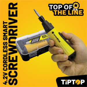 TIP TOP Cordless Smart Screwdriver 4.2V: Alat Tukang Pintar & Mudah