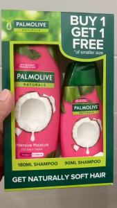Palmolive Healthy & Smooth Shampoo 180ml Plus 90ml Shampoo Promo Pack