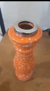 Bandul Keramik Pilar Orange aksesoris stainless steel