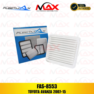 FAS 8553 FLEETMAX AIR FILTER FOR TOYOTA AVANZA 2007-15