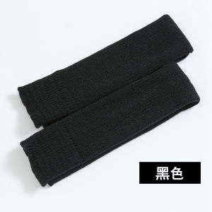 Yoga Dance Leg Guard Knitting Wool Bunching Socks Rear Hole Socks with Pedal Ankle Protection Leg Warmer Fanghua Same Style