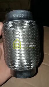 Fleksibel Knalpot Universal Ukuran 5 cm x 12 cm