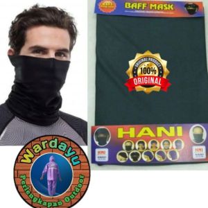 Masker Baff Pria Motor | Slayer Ninja Tebal | Buff Loreng Murah Premium Hitam Polos Motif Tengkorak
