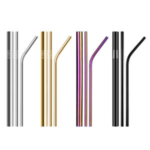 Yisheng | Eco-friendly Metal Straw for Boba Tea 304 Stainless Steel