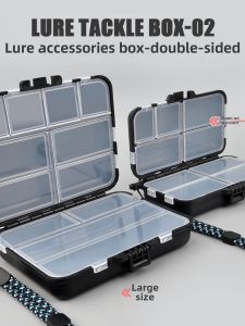 PATGEAR | Tackle Box Storage Mini Dual Layer