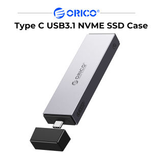 ORICO M2 NVMe SSD Case With Retractable Interface Type C USB3.1 UASP M.2 USB NVME Enclosure Aluminum Hard Drive Disk