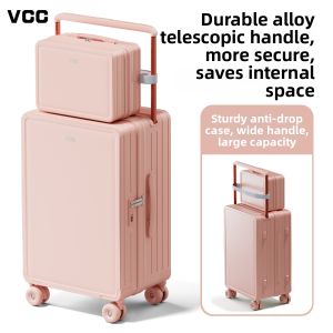 VCC | Wide Handle Attractive Womens Luggage 20inch