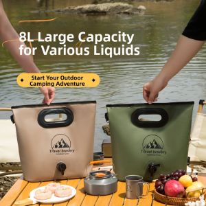 HUAZINIAO | Foldable Large Capacity Portable Water Storage Bag 8L