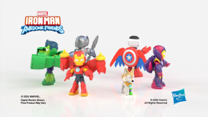 Marvel Iron Man and his Awesome Friends Armored-Up Avengers Pack Action Figure Set | G12555L00