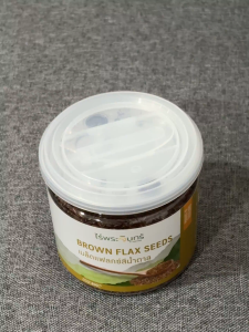 เมล็ดแฟลกซ์สีน้ำตาล แบรนด์ไร่พระจันทร์ 200 กรัม ( เมล็ดแฟลกซ์ เมล็ดแฟลก แฟลกซีด Flax Seed )