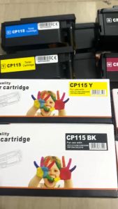 Fuji Xerox หมึกพิมพ์เลเซอร์( toner mate ) DocuPrint CP115W (ดำฟ้าเหลืองแดง) สำหรับเครื่องปริ้นเตอร์ รุ่น Fuji Xerox DocuPrint CP115 /CP115w /CM115w /CP116w /CP116 /CP225 /CP225w /CM115 /CM225 /CM225fw