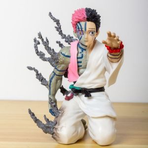 Bandai | 13CM Demon Slayer Akaza Hakuji Anime Nhân Vật Hành Động PVC Mẫu Búp Bê Để Bàn Trang Trí Dành Cho Người Thu Thập Và Người Hâm Mộ Quà Tặng Giáng Sinh