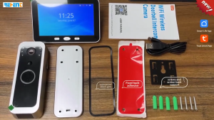 SebO BERU Gen3 สมาร์ทกริ่งไร้สายพร้อมหน้าจอภายใน ชัด 2 ล้าน กว้างสุด 150 องศา แบต 5000mA แจ้งเตือนผ่านแอพได้