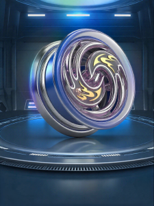 Luminous Alloy Yo-Yo Auto Return For Kids