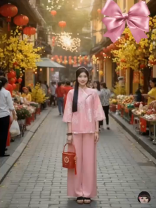 QC_ Set truyền thống hiện đại đi chùa đồ lam áo cổ Tàu thêu hoa set cổ điển nữ tính mặc Tết áo Tơ thêu hoa tay lỡ cổ tàu dây rút mix quần dài Lụa Phi