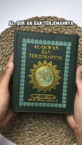 Mushaf Departemen Agama Terjemah Cover Kalf UK. Tanggung Kertas CD Pustaka Agung Harapan
