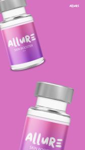 โปรซื้อ 2 กล่องแถม 1 กล่อง Allure skin booster อลัวร์สกิน บูสเตอร์ บูสเตอร์สำหรับคนแพ้วิตามินซี
